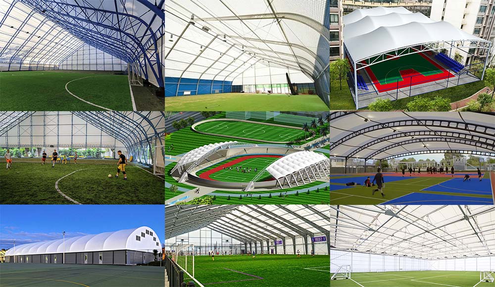 tensile structure for football stadium
