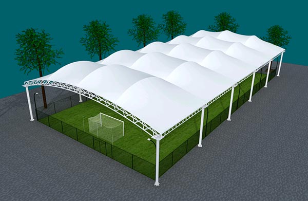 PTFE tensile membrane structure