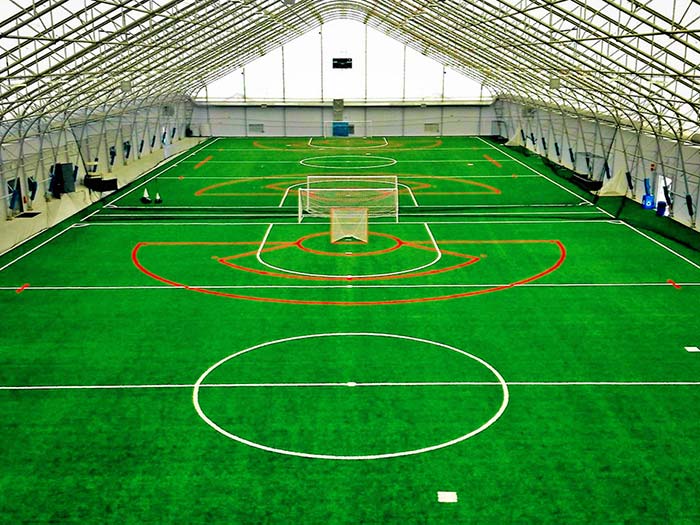 Advantages of using tensile membrane structure for indoor sports field