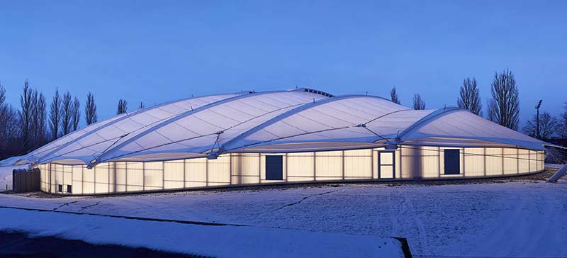 membrane structure sports fields