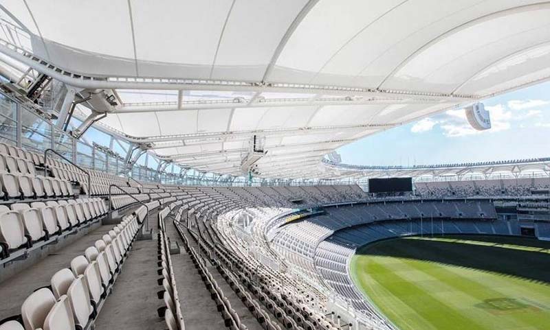 tensile membrane structure sports field